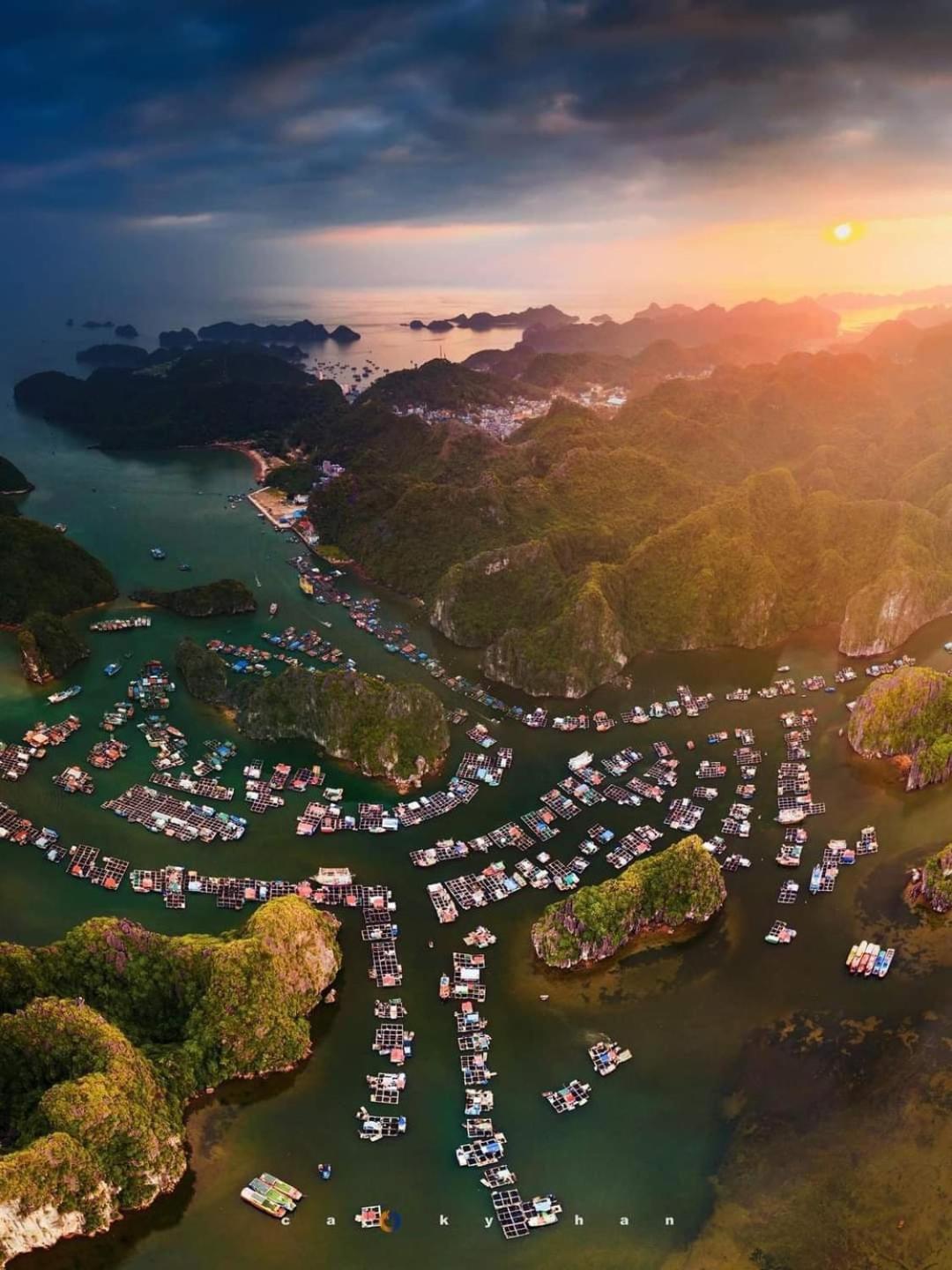 Cat Ba Bay Vision Hotel Dong Khe Sau Экстерьер фото